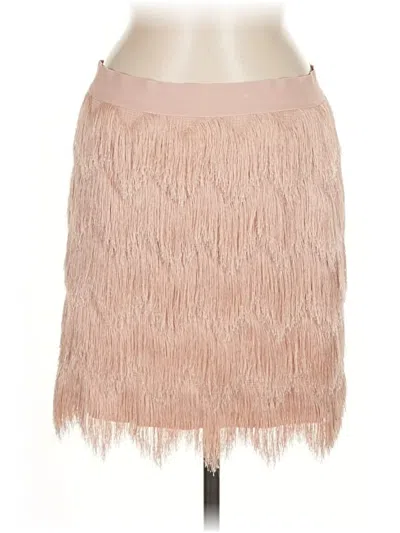 Pre-owned Bcbgmaxazria Formal Skirt In Brown