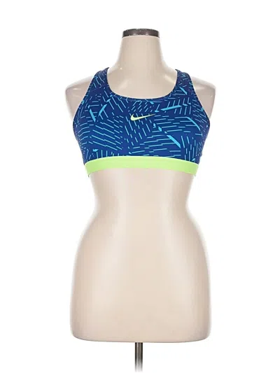 Pre-owned Nike Sports Bra In Blue