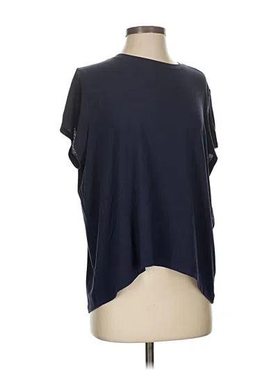 Pre-owned Athleta Short Sleeve T-shirt In Blue