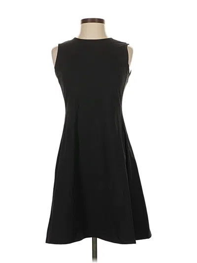 Pre-owned Uniqlo Casual Dress In Black