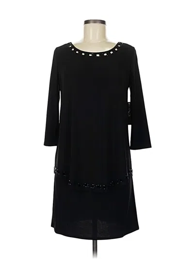 Pre-owned Laundry By Shelli Segal Casual Dress In Black