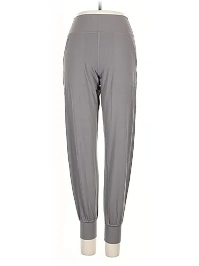 Pre-owned Lululemon Athletica Active Pants In Gray