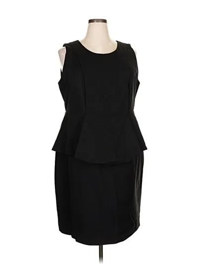 Pre-owned Eloquii Cocktail Dress In Black