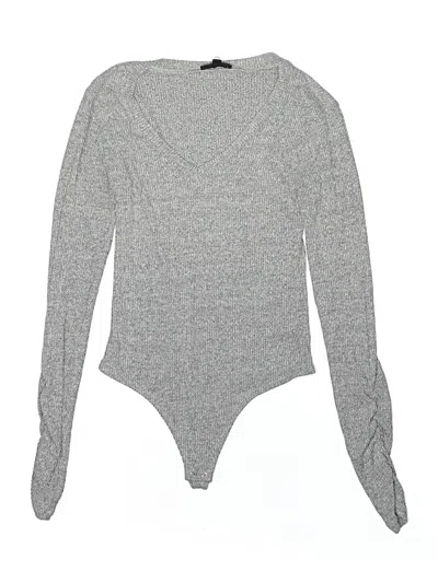 Pre-owned Jessica Simpson Bodysuit In Gray