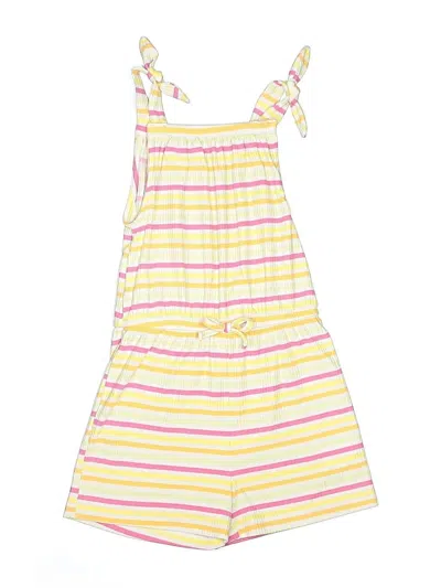 Pre-owned Picapino Kids' Romper In Yellow