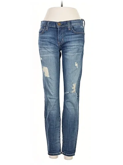 Pre-owned Current Elliott Jeans In Blue