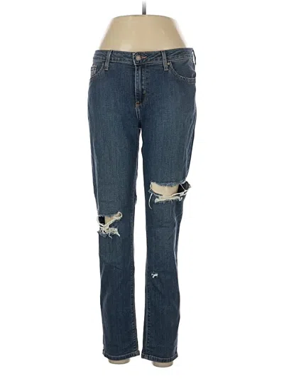 Pre-owned Just Black Jeans In Blue