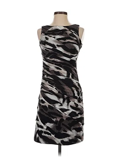 Pre-owned Ann Taylor Casual Dress In Gray