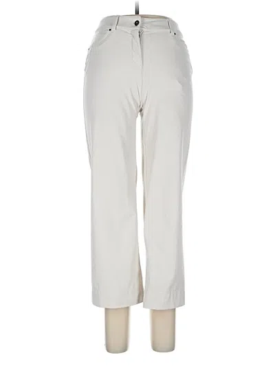 Pre-owned Lululemon Athletica Casual Pants In White