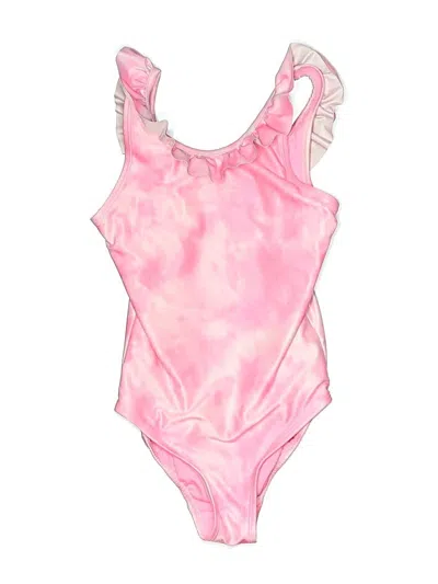 Pre-owned Gap Kids' One Piece Swimsuit In Pink