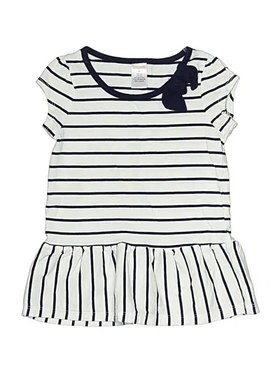 Pre-owned Gymboree Kids' Short Sleeve T-shirt In White