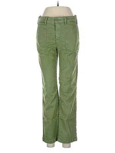 Pre-owned Nydj Casual Pants In Green