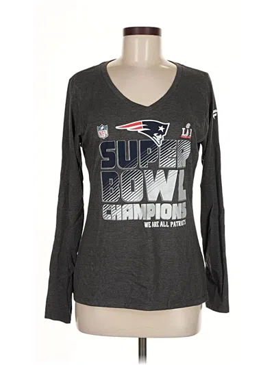 Pre-owned Fanatics Long Sleeve T-shirt In Gray