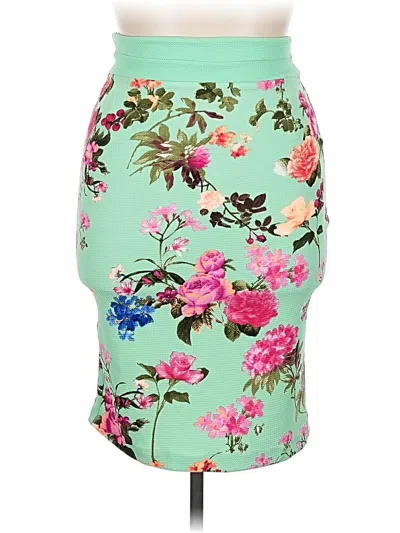 Pre-owned Vesper Formal Skirt In Green