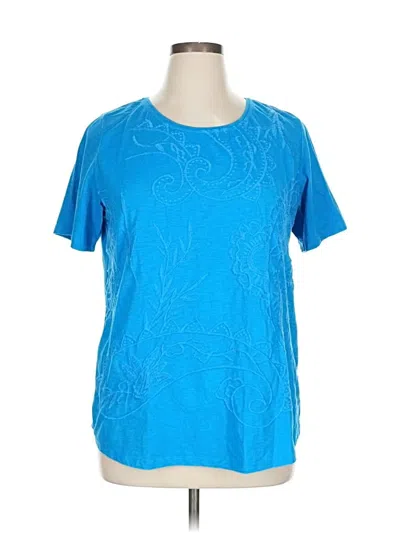 Pre-owned Alia Short Sleeve T-shirt In Blue