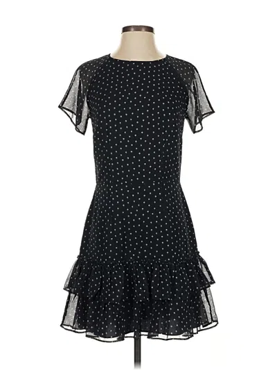 Pre-owned Armani Exchange Cocktail Dress In Black