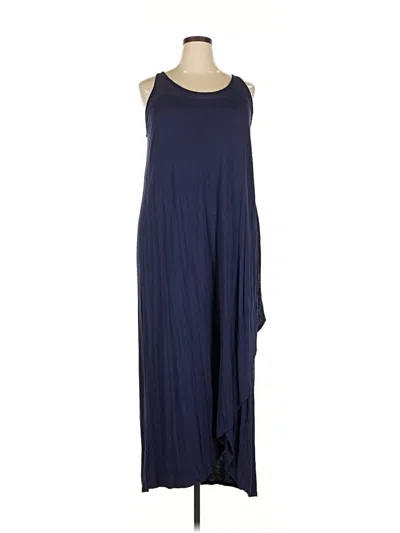 Pre-owned Sejour Casual Dress In Blue