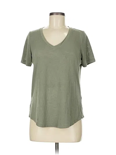 Pre-owned Athleta Short Sleeve T-shirt In Green