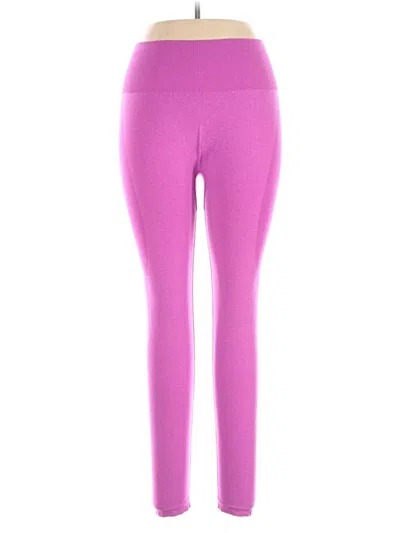 Pre-owned Nvgtn Yoga Pants In Purple