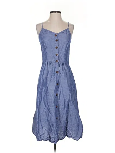 Pre-owned Joules Casual Dress In Blue