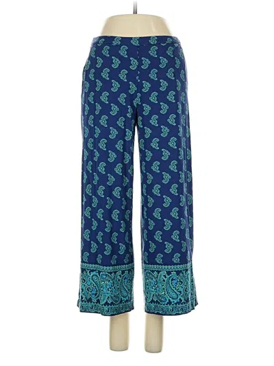 Pre-owned Jjill Casual Pants In Blue