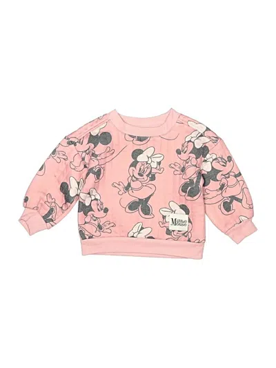Pre-owned Disney Baby Babies' Sweatshirt In Pink