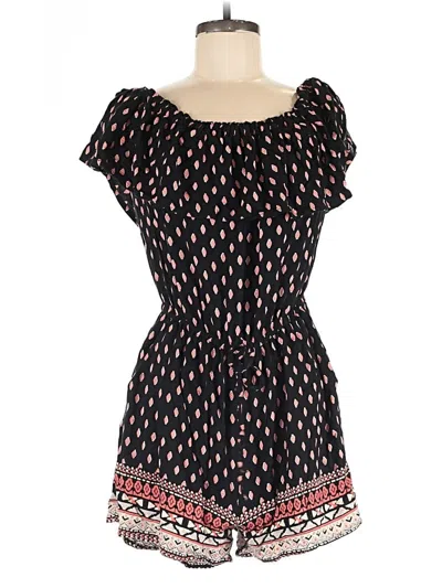 Pre-owned Live 4 Truth Romper In Black