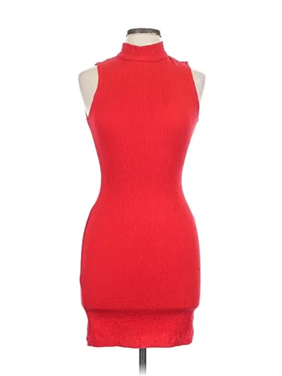 Pre-owned Assorted Brands Cocktail Dress In Red