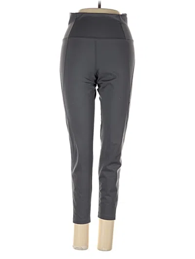 Pre-owned Girlfriend Collective Active Pants In Gray