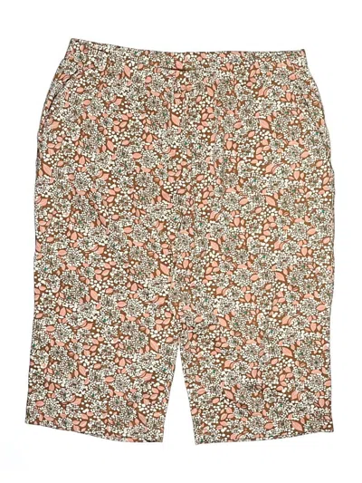 Pre-owned Lands' End Shorts In Brown