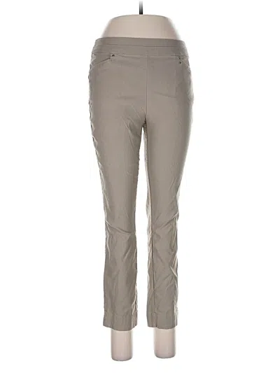 Pre-owned Violets & Roses Casual Pants In Gray