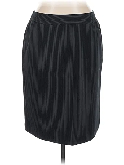 Pre-owned Tahari Formal Skirt In Black