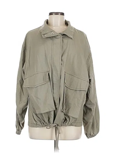 Pre-owned Asos Design Jacket In Green