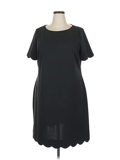Pre-owned Kasper Casual Dress In Black