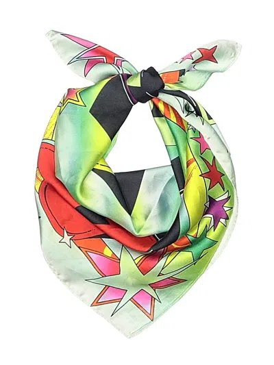 Pre-owned Parade Scarf In Green