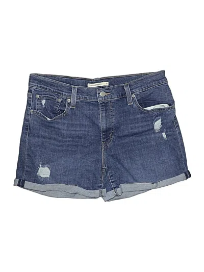 Pre-owned Levi's Denim Shorts In Blue