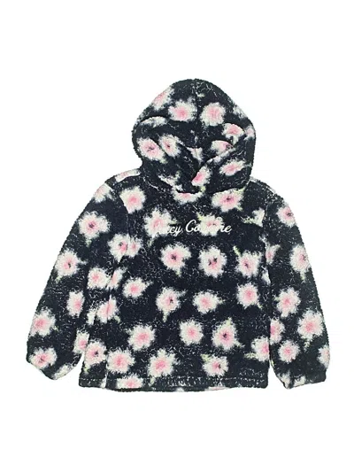 Pre-owned Juicy Couture Kids' Pullover Hoodie In Black