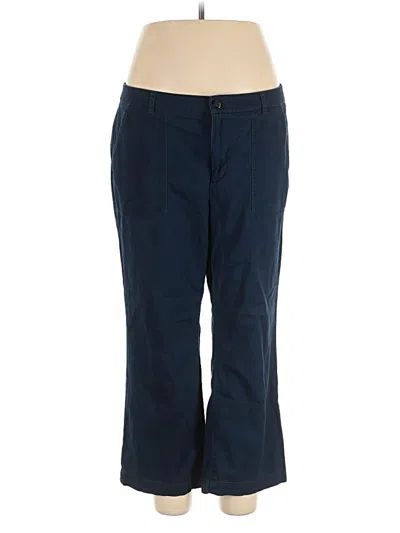 Pre-owned L.l.bean Signature Casual Pants In Blue