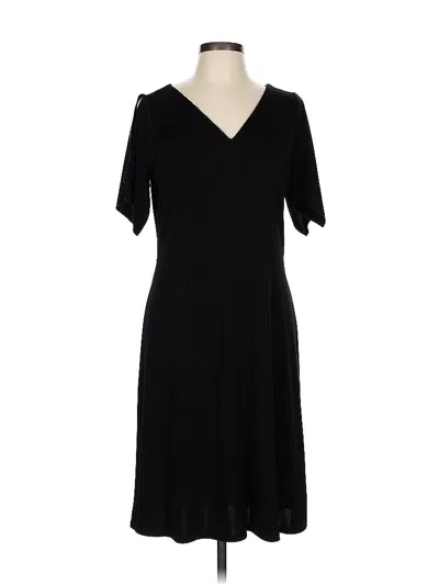 Pre-owned T Tahari Casual Dress In Black