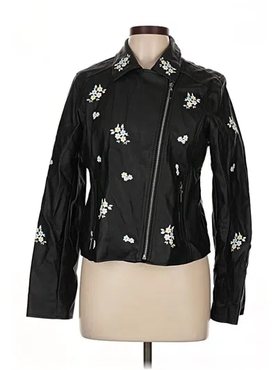 Pre-owned Design Lab Lord & Taylor Jacket In Black