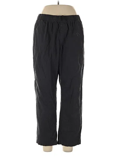 Pre-owned Uniqlo Casual Pants In Black