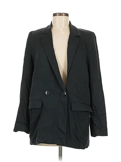 Pre-owned Madewell Blazer Jacket In Black
