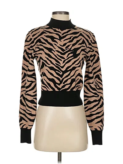 Pre-owned A.l.c Turtleneck Sweater In Brown