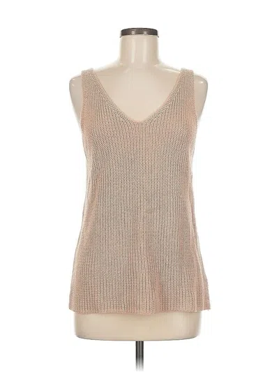 Pre-owned Unbranded Sweater Vest In Brown