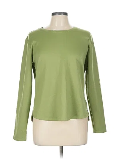 Pre-owned Nike Long Sleeve T-shirt In Green