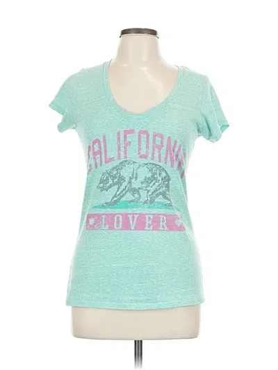 Pre-owned Fifth Sun Short Sleeve T-shirt In Blue