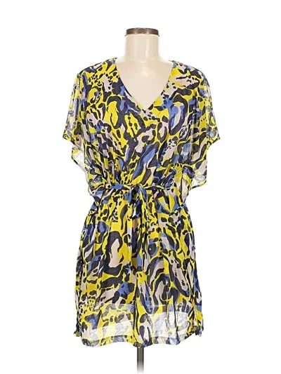 Pre-owned H&m Casual Dress In Yellow