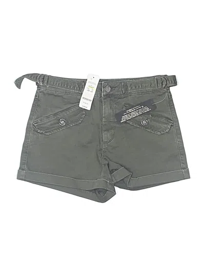 Bebe Khaki Shorts In Green