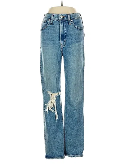Pre-owned Madewell Jeans In Blue