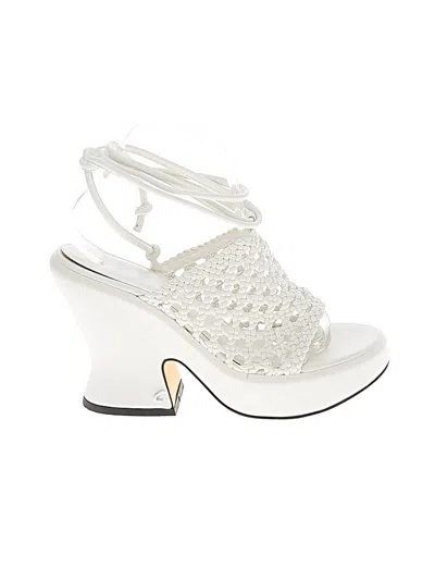 Pre-owned Circus Ny By Sam Edelman Sandals In White